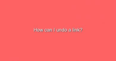 how can i undo a link 8420