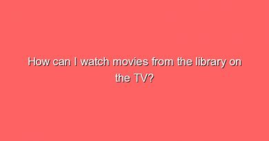 how can i watch movies from the library on the tv 11248