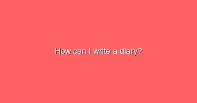 how can i write a diary 11513