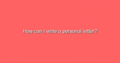 how can i write a personal letter 7075