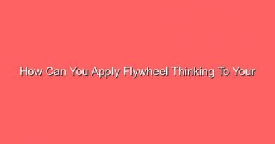 how can you apply flywheel thinking to your companys budget 13157