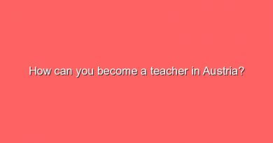 how can you become a teacher in austria 11735