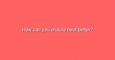 how can you endure heat better 7116