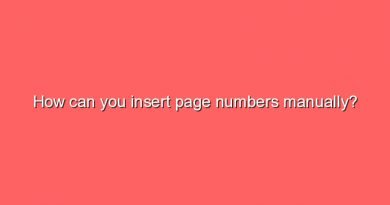 how can you insert page numbers manually 2 6802