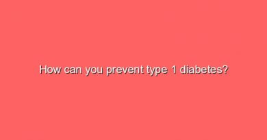 how can you prevent type 1 diabetes 5948