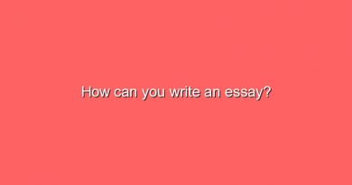 how can you write an essay 6521