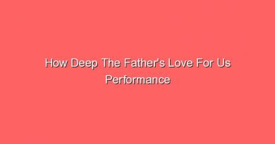 how deep the fathers love for us performance track 15065