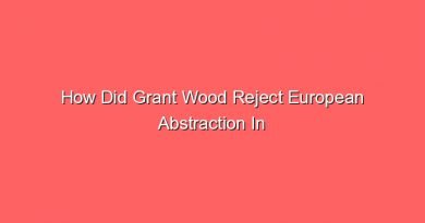 how did grant wood reject european abstraction in his artwork 14107