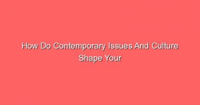 how do contemporary issues and culture shape your world view 15075