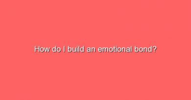 how do i build an emotional bond 10301