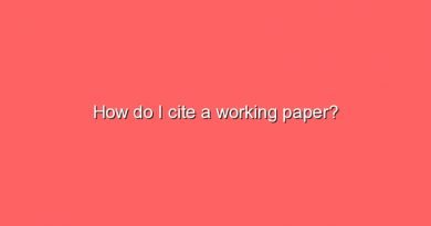 how do i cite a working paper 7738