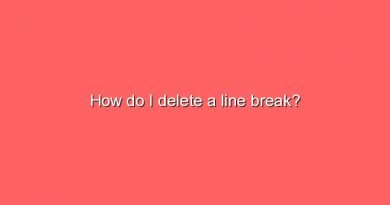 how do i delete a line break 7805