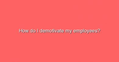 how do i demotivate my employees 8865