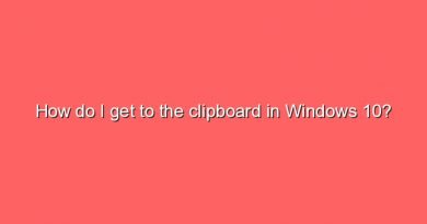 how do i get to the clipboard in windows 10 7509