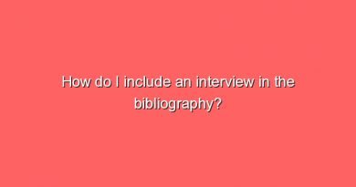 how do i include an interview in the bibliography 2 6779
