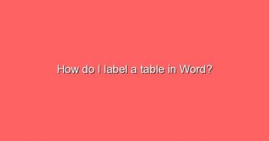 how do i label a table in word 6041