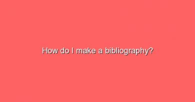 how do i make a bibliography 8054