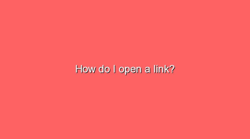 how do i open a link 6033