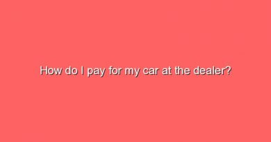 how do i pay for my car at the dealer 11162
