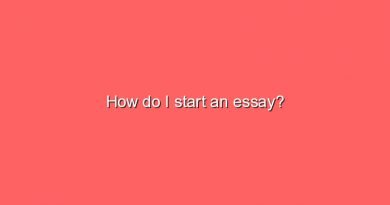 how do i start an essay 2 6568