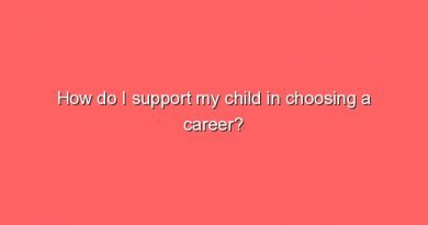 how do i support my child in choosing a career 9415