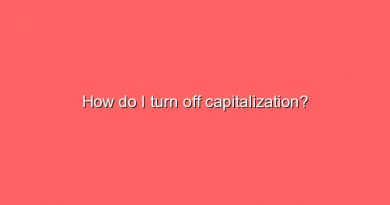 how do i turn off capitalization 9934