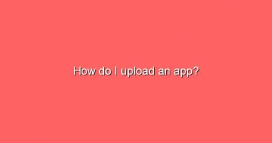 how do i upload an app 9543