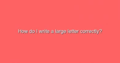 how do i write a large letter correctly 10007