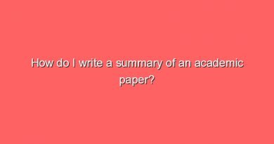 how do i write a summary of an academic paper 2 6958