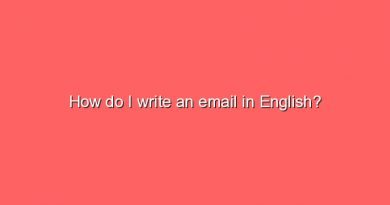how do i write an email in english 7725
