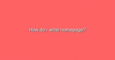how do i write homepage 6536