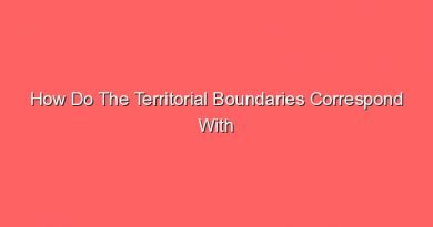 how do the territorial boundaries correspond with modern state borders 13682
