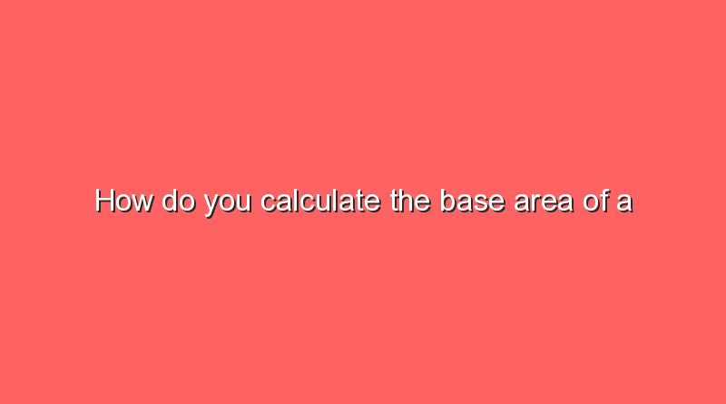 how do you calculate the base area of a square pyramid 10032