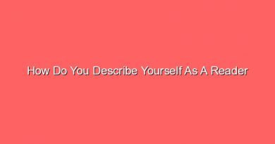 how do you describe yourself as a reader 30801 1