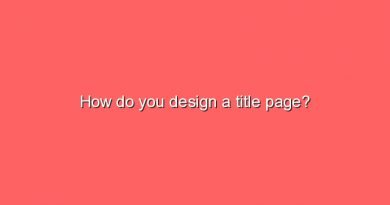 how do you design a title page 2 6967