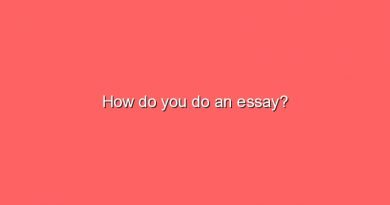 how do you do an essay 6146