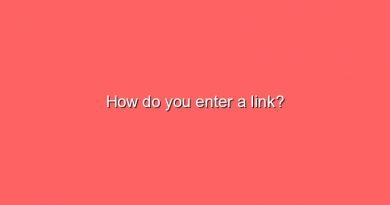 how do you enter a link 8151