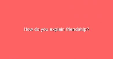 how do you explain friendship 9651