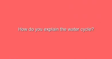 how do you explain the water cycle 9180