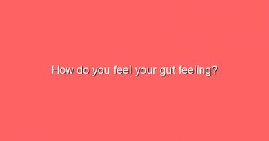 how do you feel your gut feeling 10184