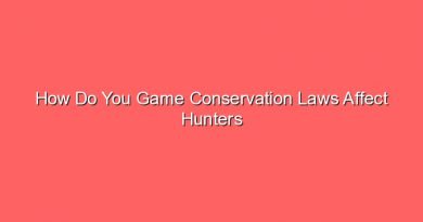 how do you game conservation laws affect hunters 12185