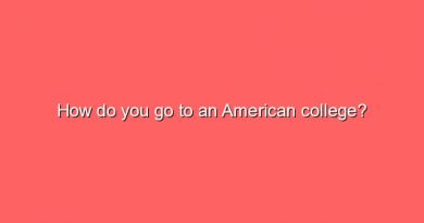 how do you go to an american college 2 8197