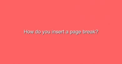 how do you insert a page break 5509