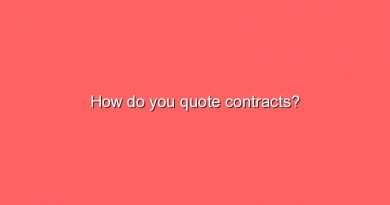 how do you quote contracts 5076