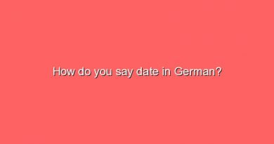 how do you say date in german 11631