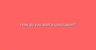 how do you start a conclusion 9613