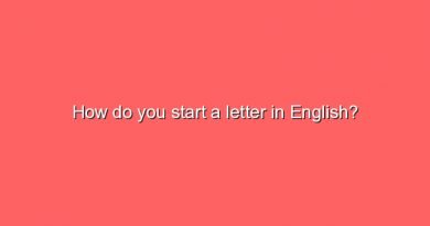 how do you start a letter in english 9724