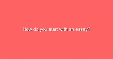 how do you start with an essay 6436