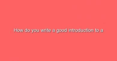 how do you write a good introduction to a discussion 6602