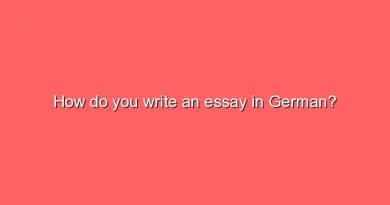how do you write an essay in german 2 6698